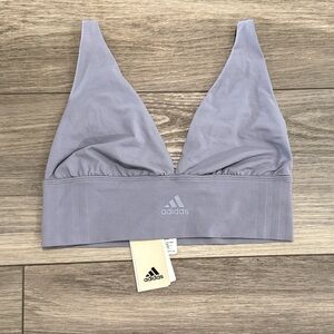 Adidas Women's Lavender Bralette Size Large
